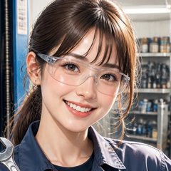 女性整備士